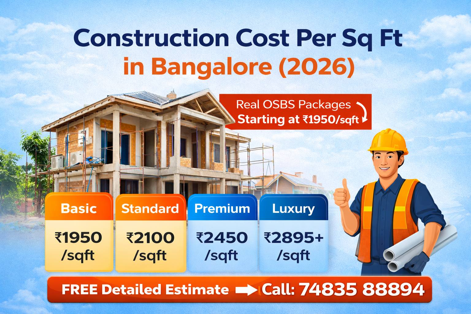 Best Construction Company in Bangalore 2026