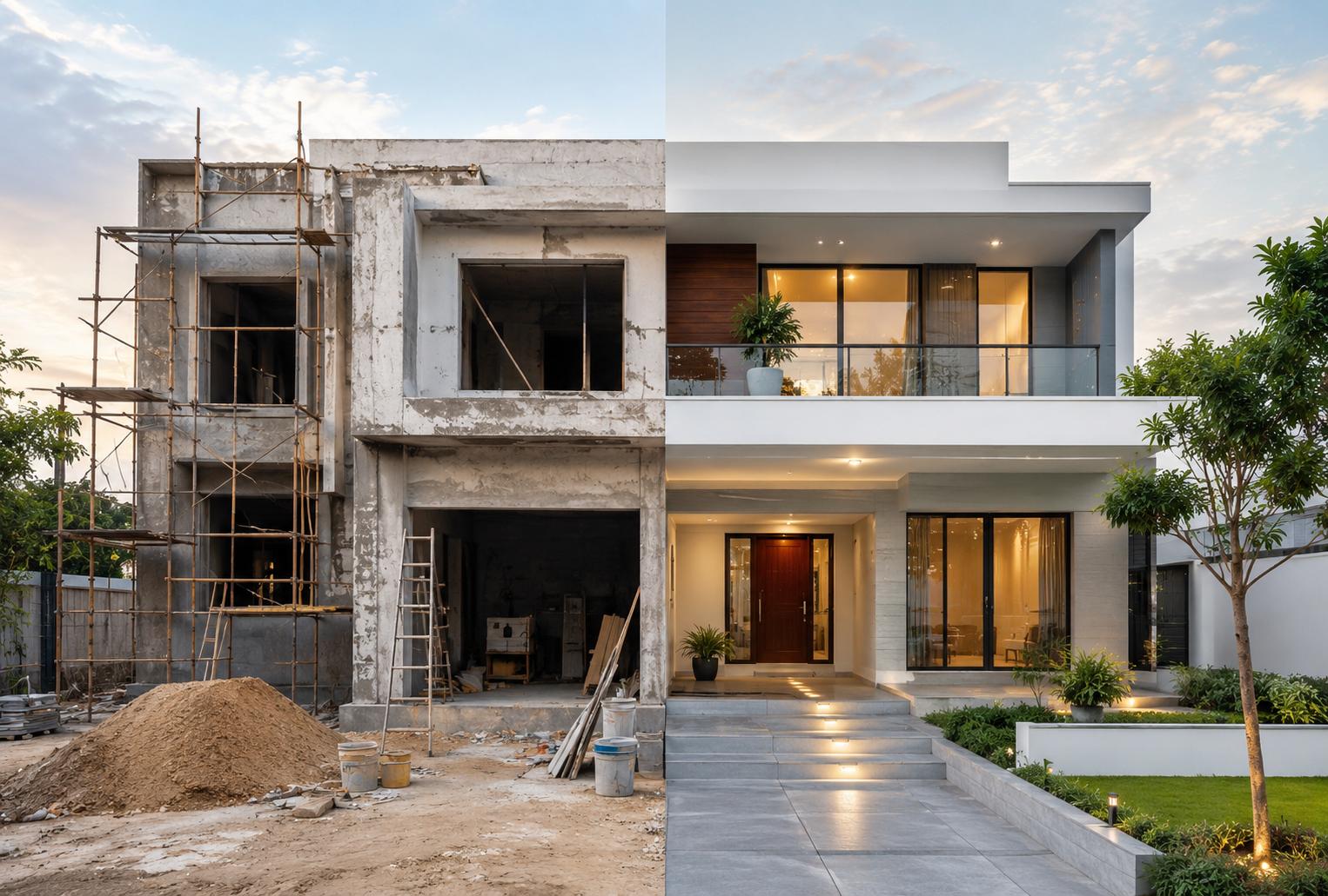 Home renovation and remodelling services in Bangalore by Om Sai Building Solutions