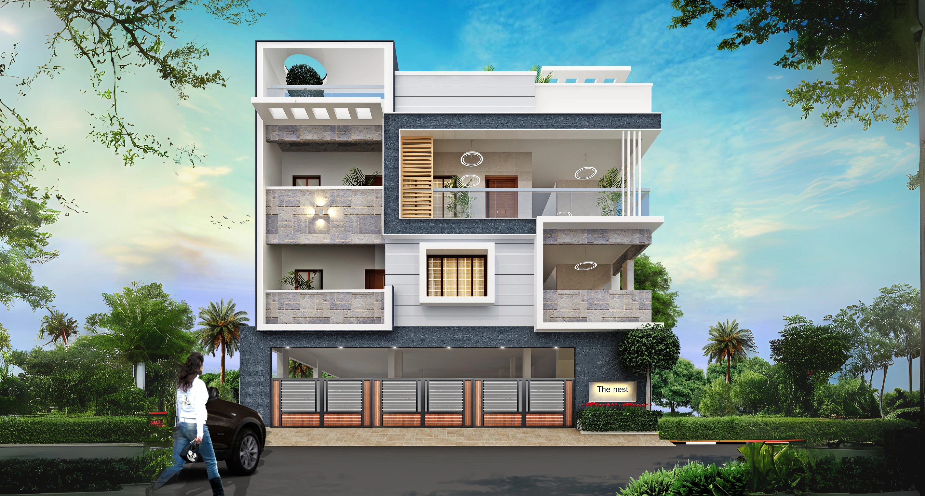 Om Sai Building Solutions, Modern Home Interiors & Constructions